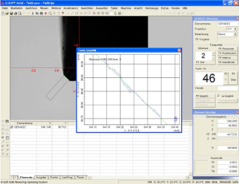 Dimensional Measurement of Gears and Sprockets software