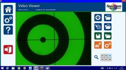 CCTV alignment telescope