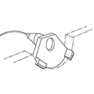 Engine bore target holder